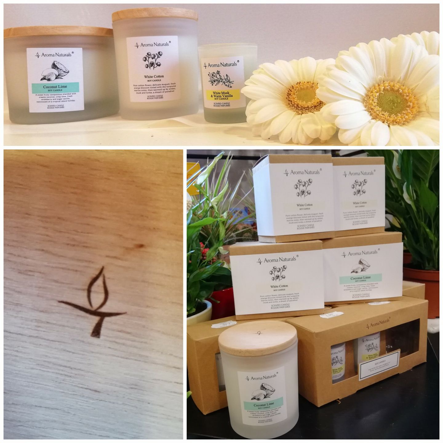 Candele Aroma Naturals Idee Regalo Fioreria Bruseghini Besenello Trento